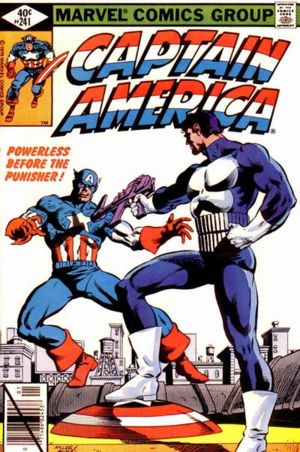 Captain America #241 Featuring the Punisher 